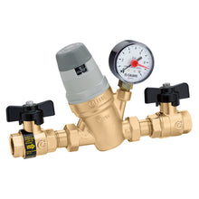 Gruppo di riempimento Caleffi serie 554 con manometro; fotografia illustrativa della serie, verifica misura 3/4 pollice sulla scheda tecnica 554150