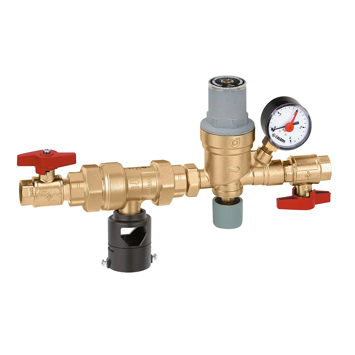 Gruppo caricamento automatico Caleffi 573001 con disconnettore tipo CAa e valvole di intercettazione
