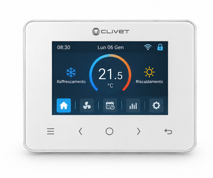 Clivet HMI HMIRBX bianco KJRH-120L2 - immagine illustrativa