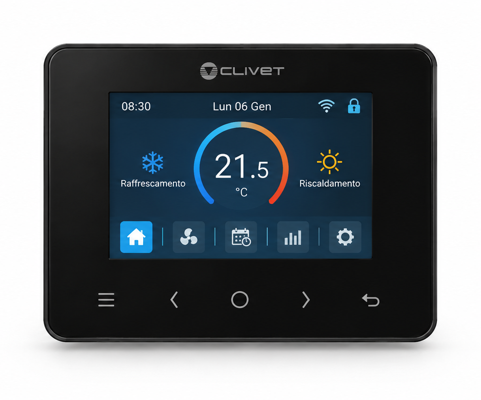 Clivet HMI HMIRNX nero KJRH-120L2 - immagine illustrativa