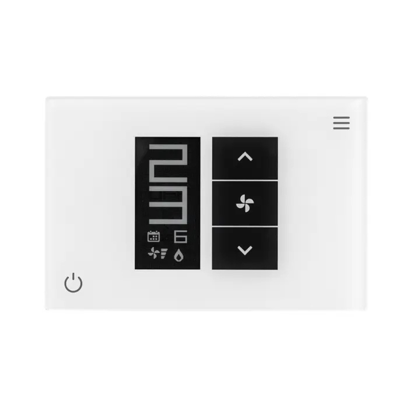 Cronotermostato Wi-Fi Seitron Smart Diamond per Fan Coil