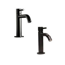 Bongio ON – Set lavabo e bidet nero opaco