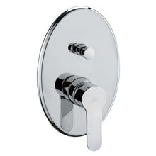Paffoni serie BLU BLU015CR – Miscelatore doccia incasso con deviatore 2 uscite, finitura cromo