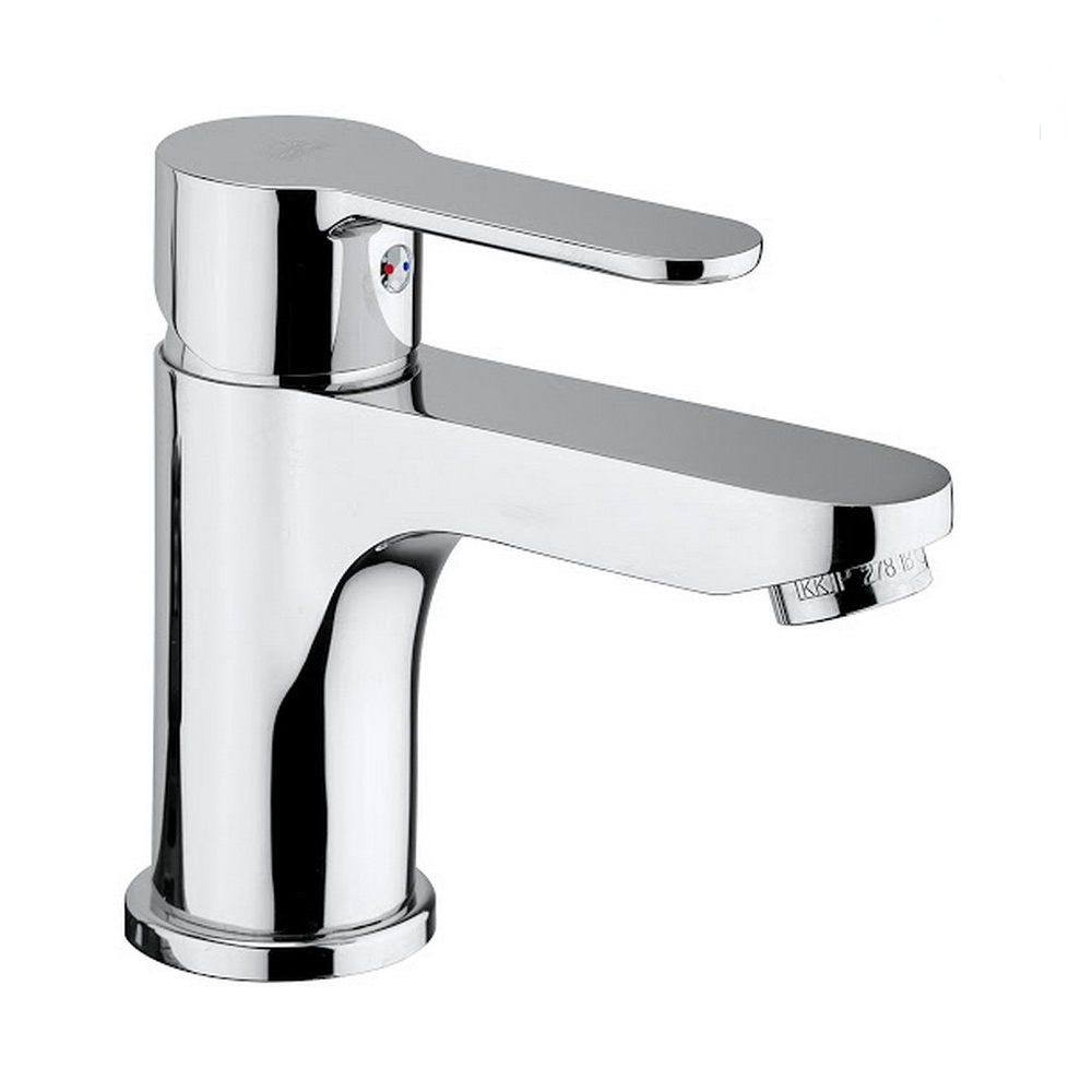 Paffoni serie BLU BLU075CR – Miscelatore lavabo con scarico automatico 1”1/4, finitura cromo