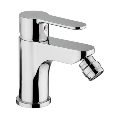 Paffoni serie BLU BLU135CR – Miscelatore bidet con scarico automatico 1”1/4, finitura cromo